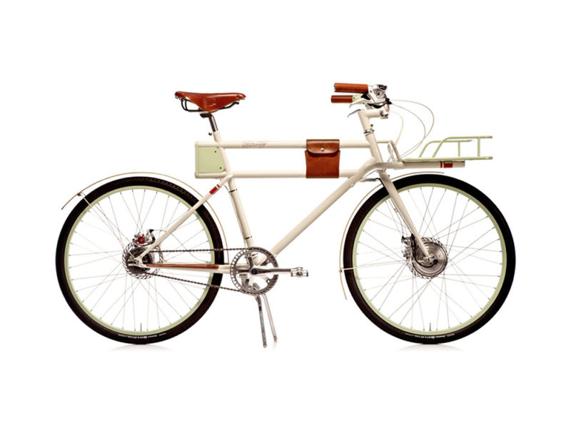 Faraday Porteur, la bicicleta eléctrica inspirada en la posguerra