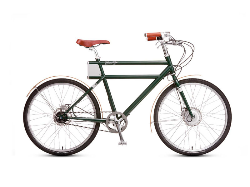 Faraday Porteur, la bicicleta eléctrica inspirada en la posguerra
