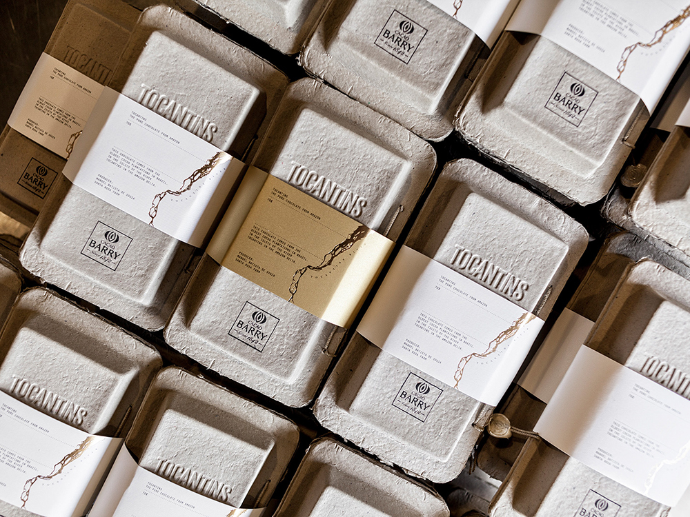 Packaging del chocolate Tocantins: Zoo Studio para Cacao Barry