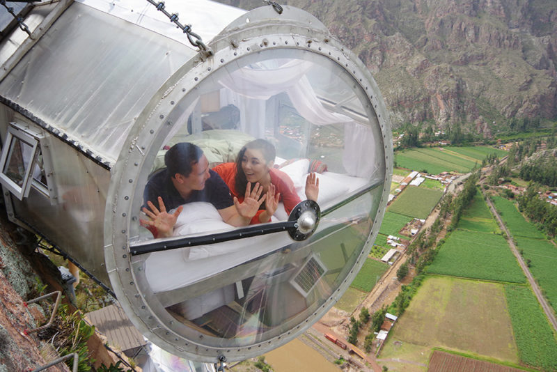 Skylodge Adventure Suites, un hotel de alturas en el Valle Sagrado de los Incas