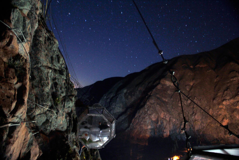 Skylodge Adventure Suites, un hotel de alturas en el Valle Sagrado de los Incas