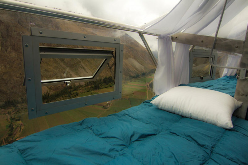 Skylodge Adventure Suites, un hotel de alturas en el Valle Sagrado de los Incas