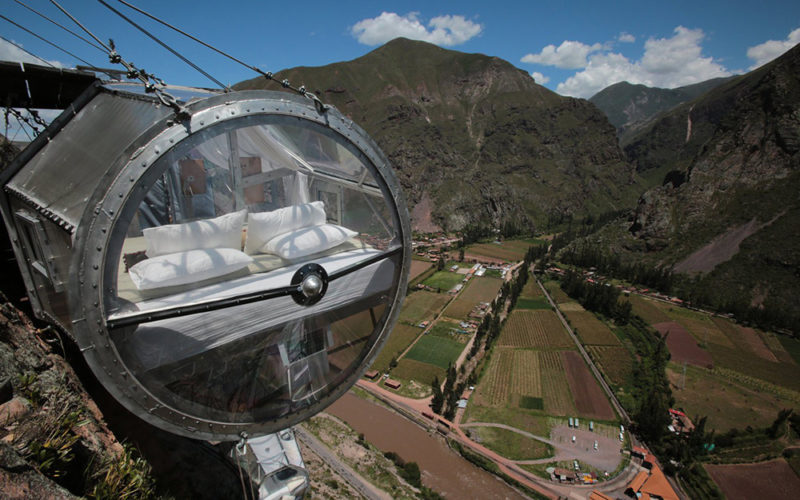 Skylodge Adventure Suites, un hotel de alturas en el Valle Sagrado de los Incas