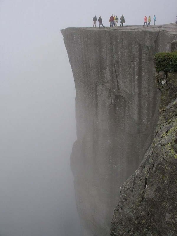 Viewpoint in Pulpit Rock