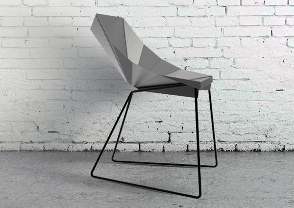 Chair-igami, la silla de origami de Uria Graiver