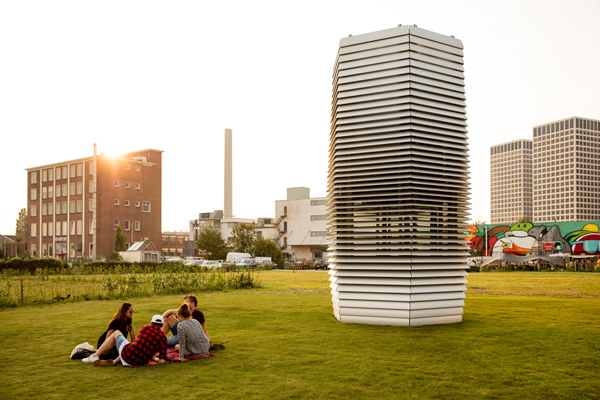 Smog Free Tower, aspirando la contaminación de las ciudades