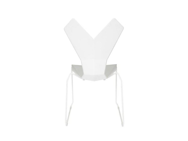 Y Chair Sled, la geométrica silla de Tom Dixon. Ergonómica, flexible y robusta