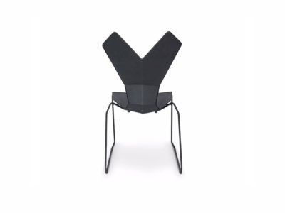 Y Chair Sled, la geométrica silla de Tom Dixon. Ergonómica, flexible y robusta