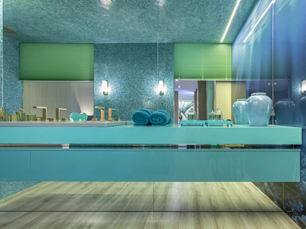 Acqua Fraccaroli, Silestone® by Cosentino. © Carlos Piratininga