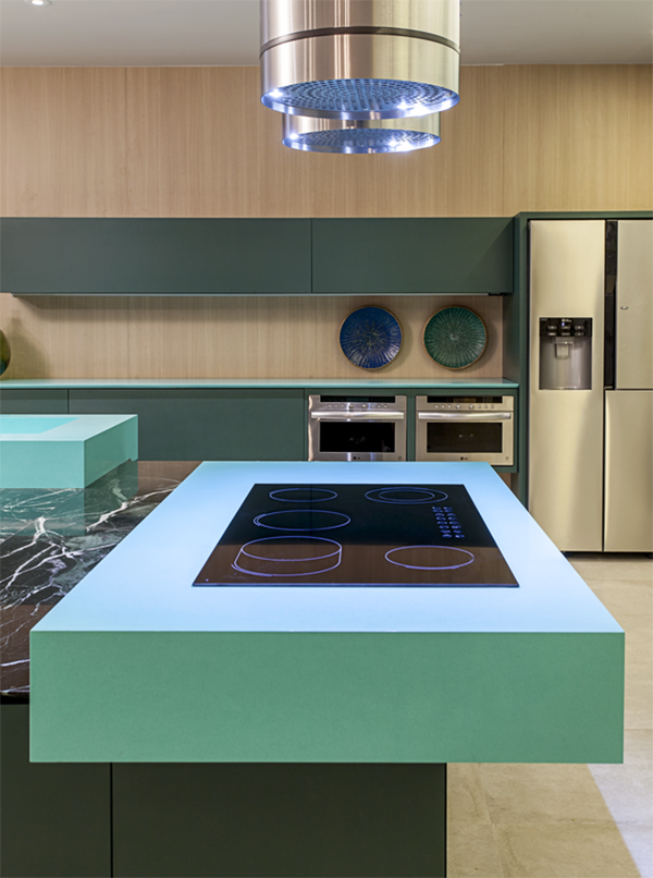 Acqua Fraccaroli, Silestone® by Cosentino. © Carlos Piratininga