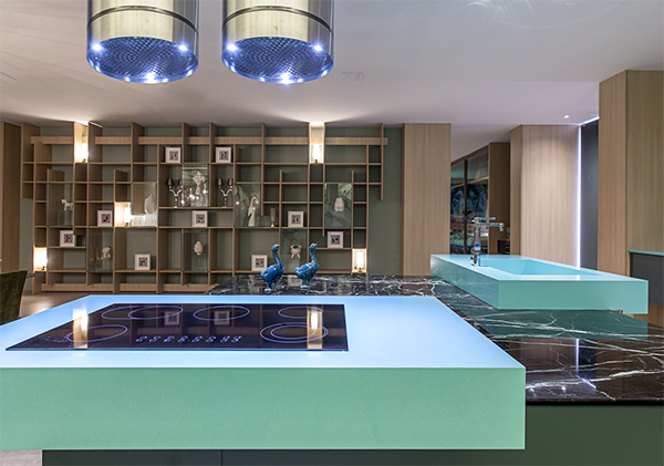 Acqua Fraccaroli, Silestone® by Cosentino. © Carlos Piratininga