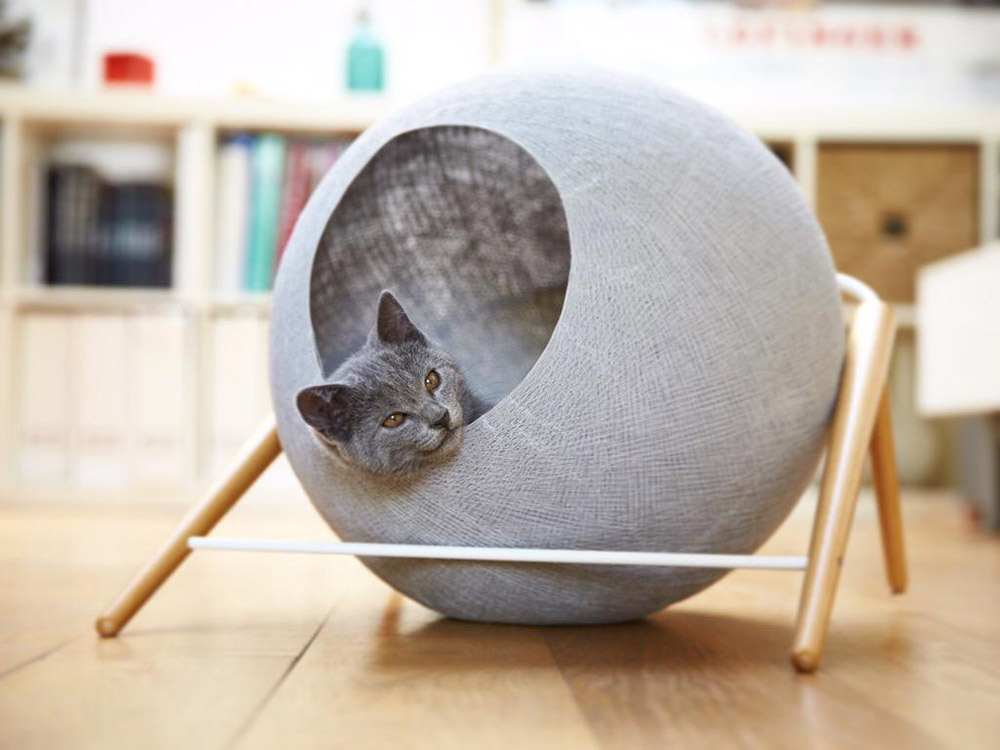 Meyou, mobiliario para gatos de Aude Sanchez y Guillaume Gadenne