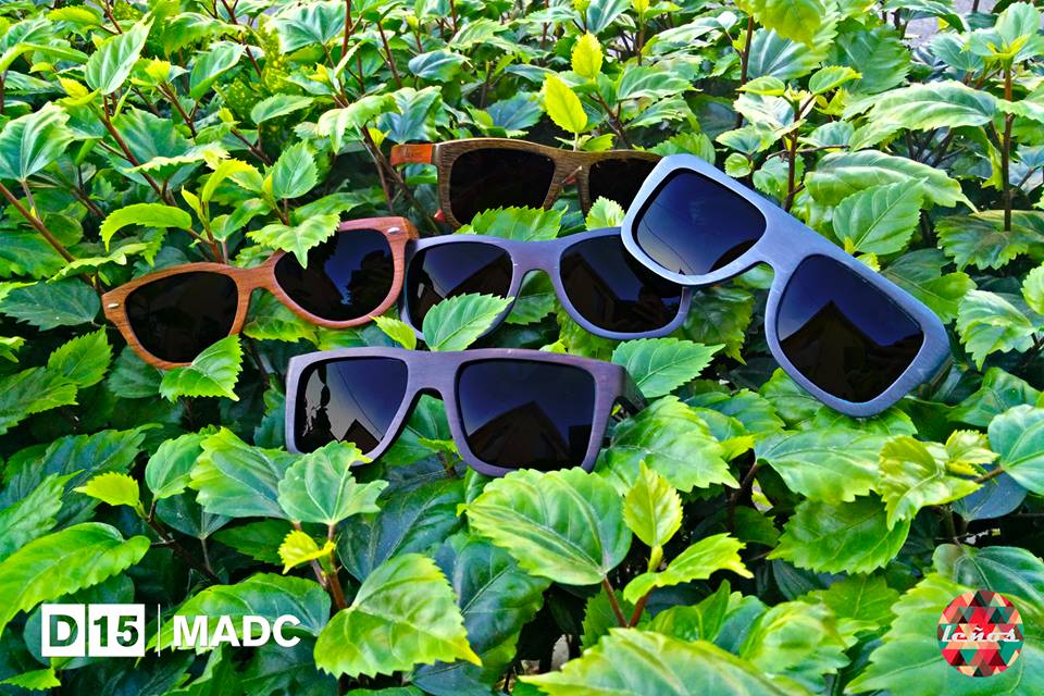 Leños. Lentes en madera. Foto cortesía del MADC.