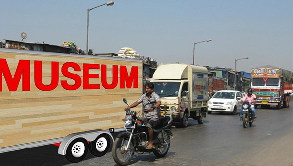 The Design Musem Dharavi, el primer museo itinerante nacido en una barriada