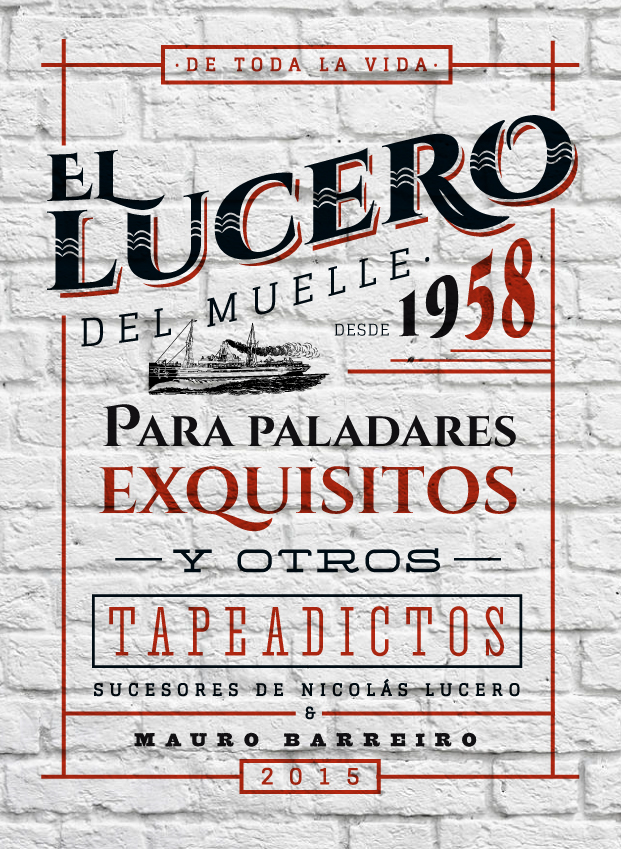 El Lucero del Muelle, Cadigrafía, 2015.