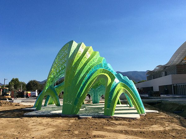 Pleated Inflation, Marc Fornes/Theverymany™, 2015.