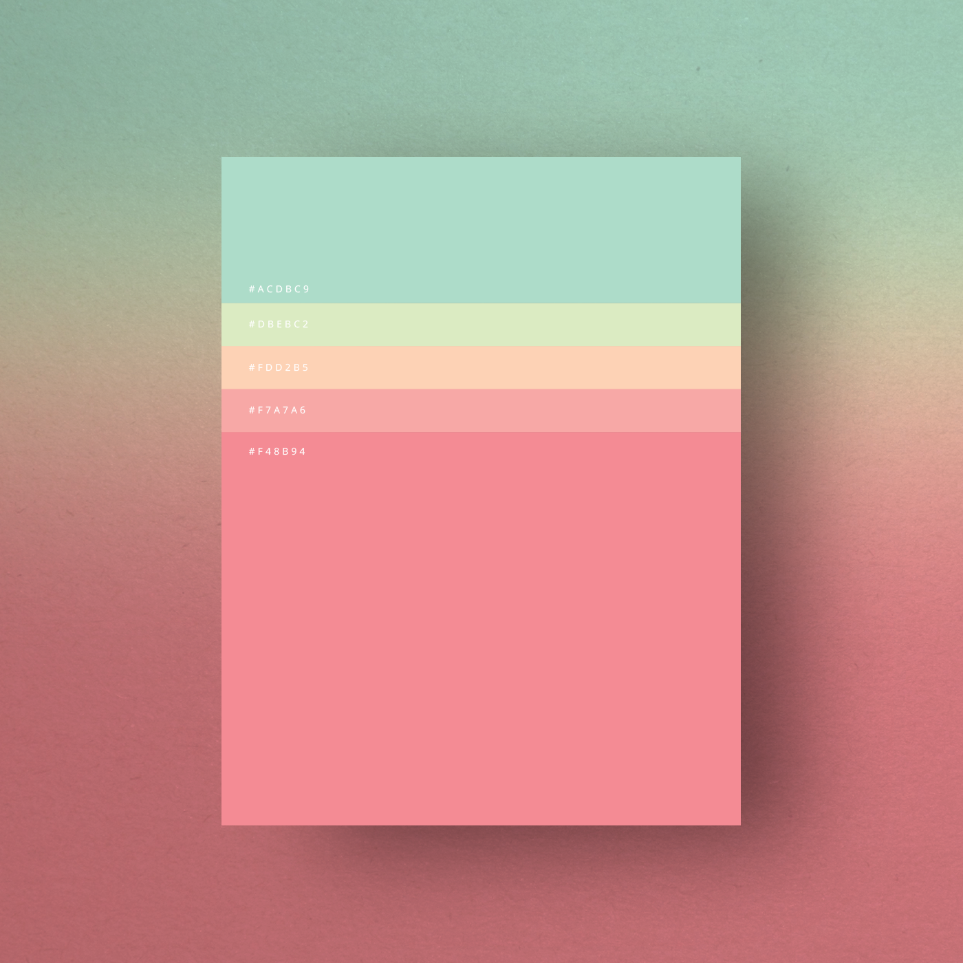 Minimalist Color Palettes 2015, Dumma Branding Agency, 2015.