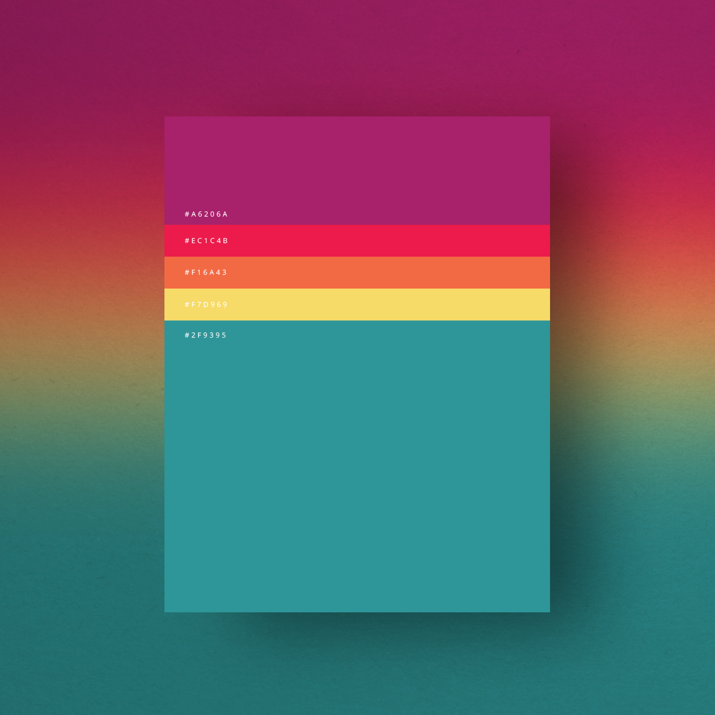 Minimalist Color Palettes 2015, Dumma Branding Agency, 2015.