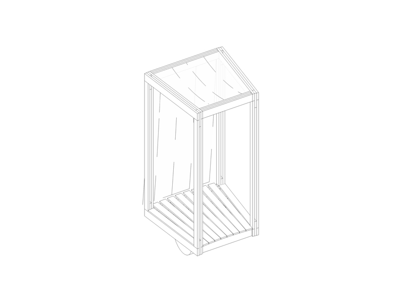 Antiroom II, Elena Chiavi, Ahmad El Mad y Matteo Goldini, module drawing, EASA 2015