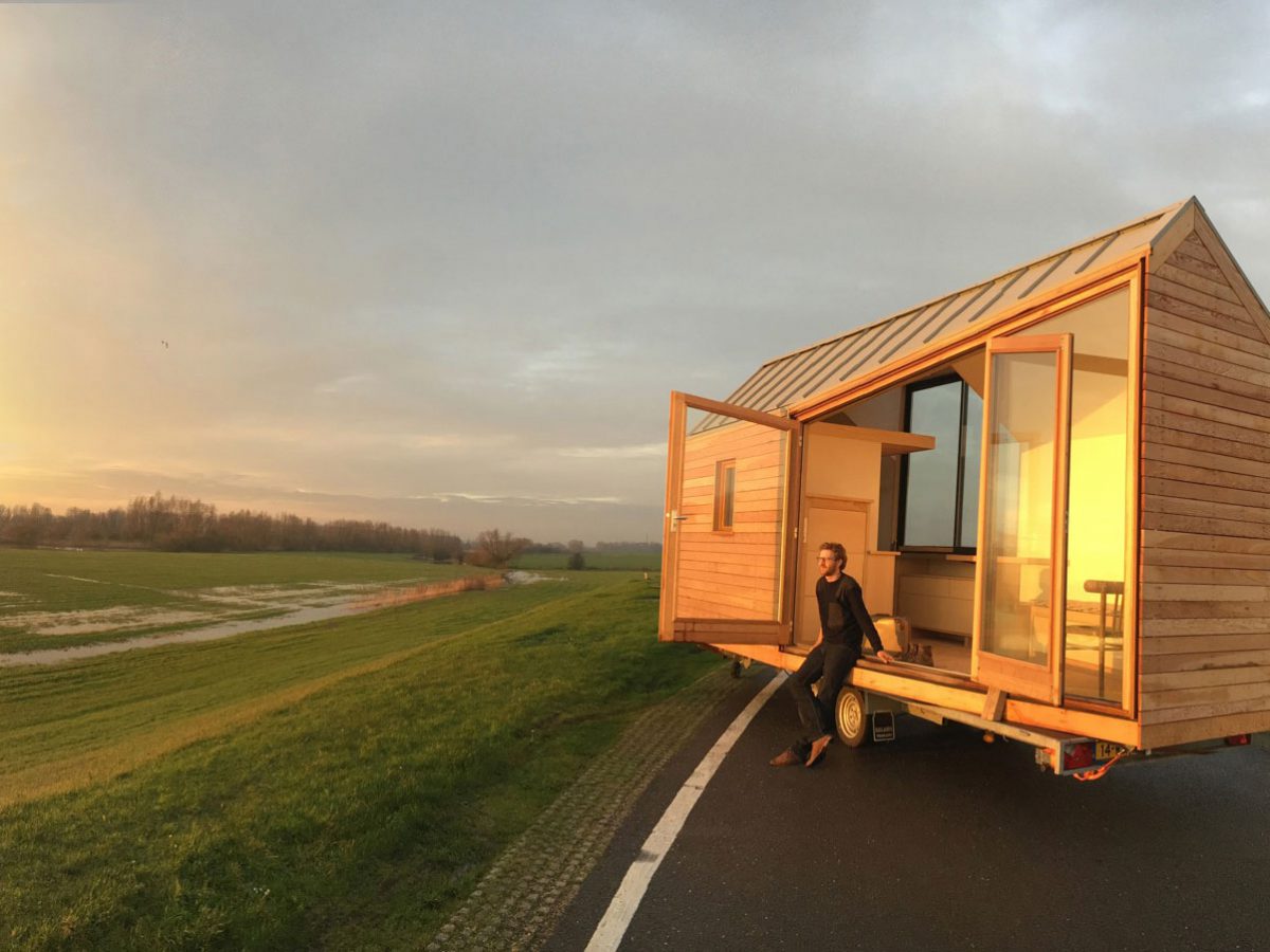 Porta Palace, la casa móvil de Daniël Venneman y Jelte Glas. Arquitectura móvil