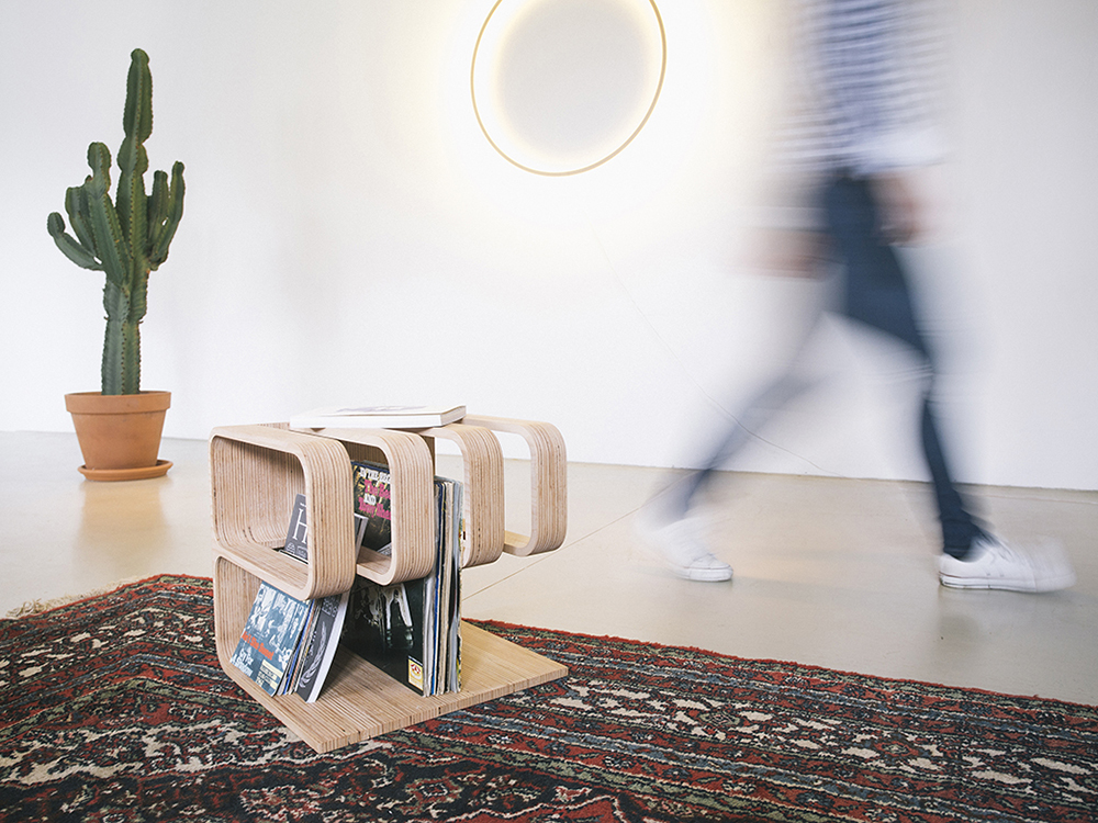 Woodieful Chair, un mueble multifuncional de Klavdija Jarc