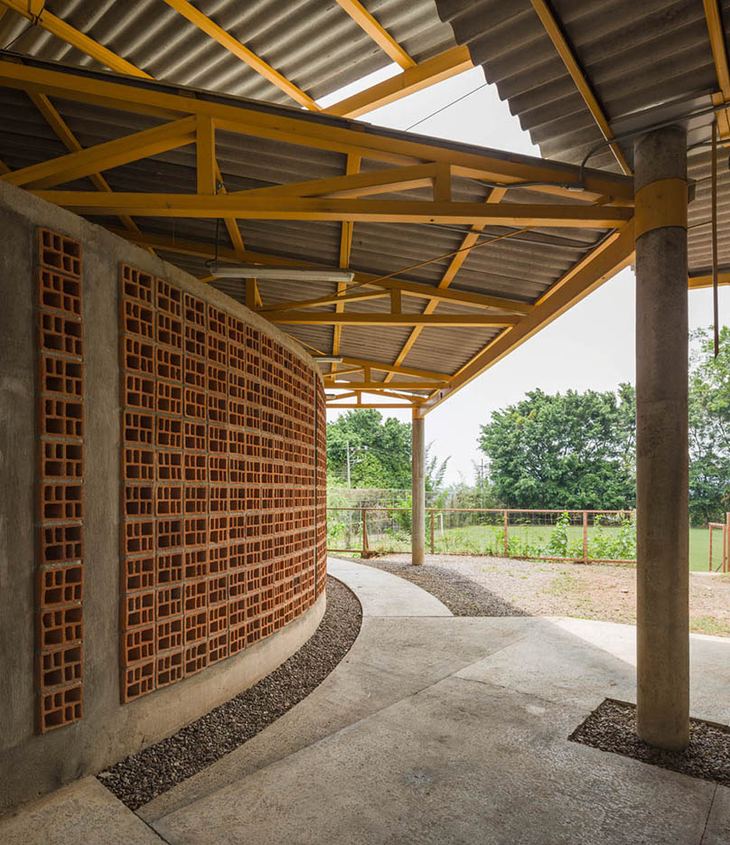 El Rodeo, centro comunitario. Foto cortesía de FO_RO ARQquitectos.