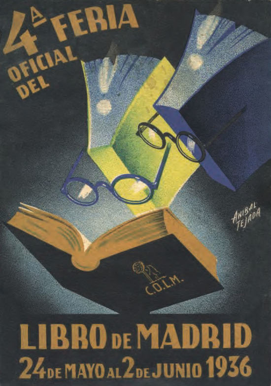 Los carteles de la Feria del Libro de Madrid, una lectura visual