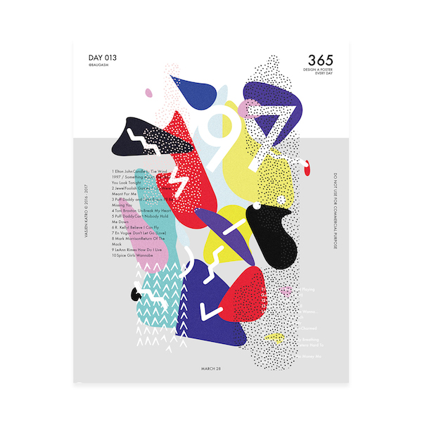 Un año, 365 diseños. Baugasm, de Vasjen Katro