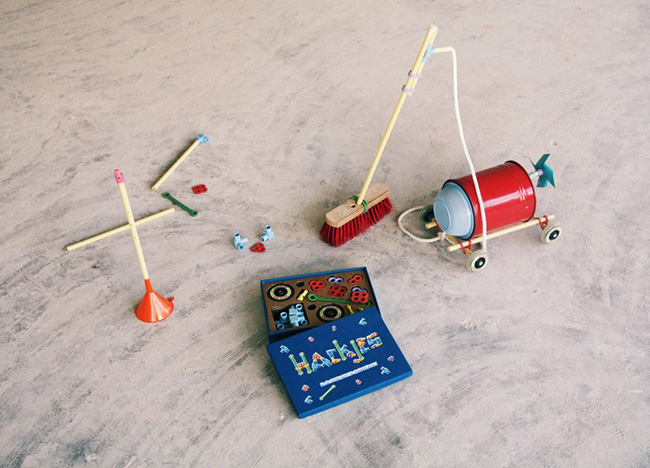 Hackjes, los juguetes DIY de David van der Stel