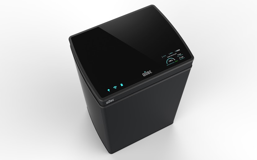 Qube, el primer cubo de residuos inteligente