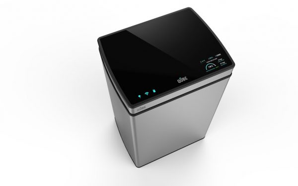 Qube, el primer cubo de residuos inteligente