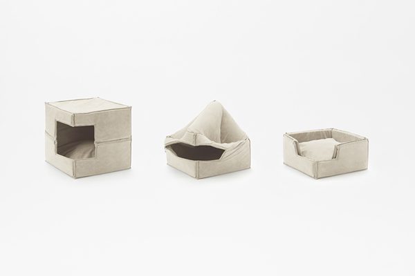 Cubic Pet Goods, Nendo, 2016.