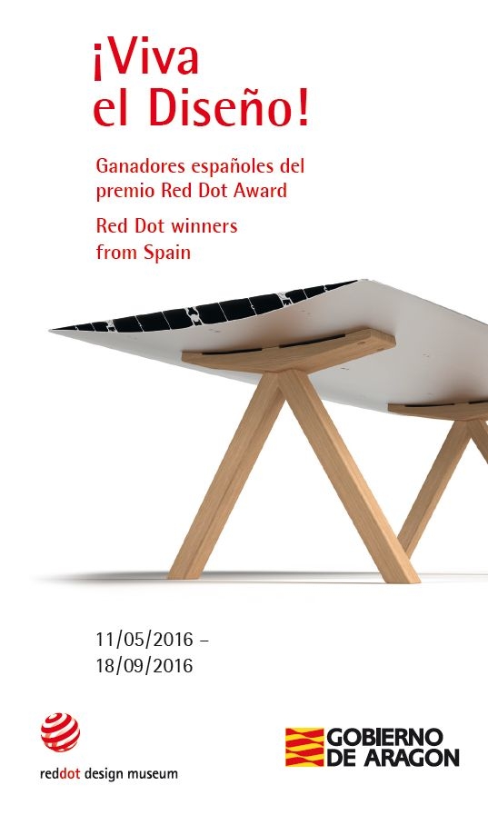 Exposición ¡Viva el Diseño! Red Dot Awards from Spain en Zaragoza