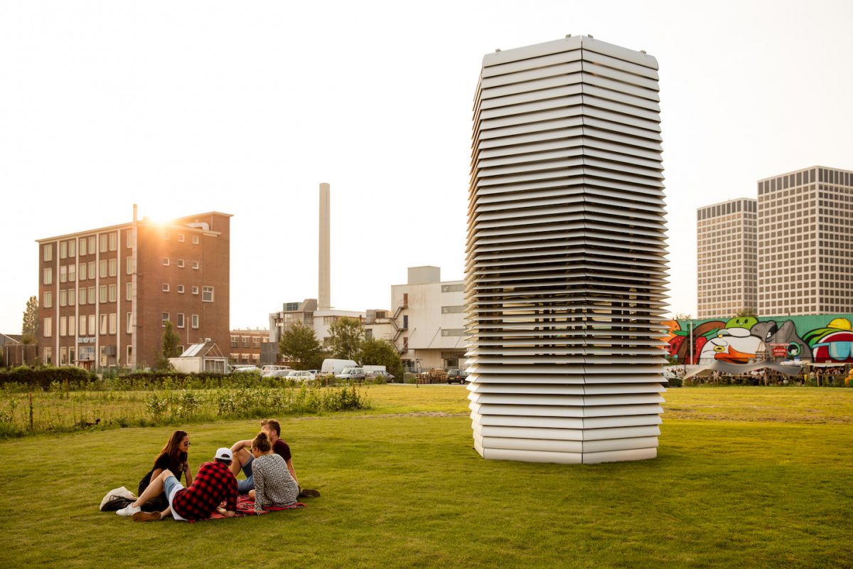 El purificador de aire para ciudades de Daan Roosegaarde llega a China