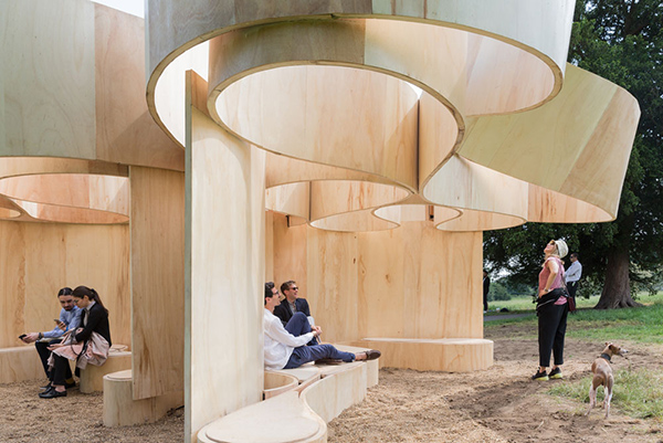 Serpentine Summer House 2016, de Barkow Leibinger