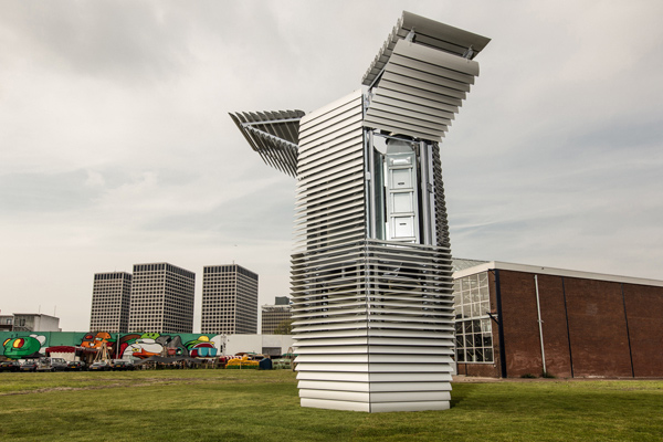 Smog Free Tower, aspirando la contaminación de las ciudades