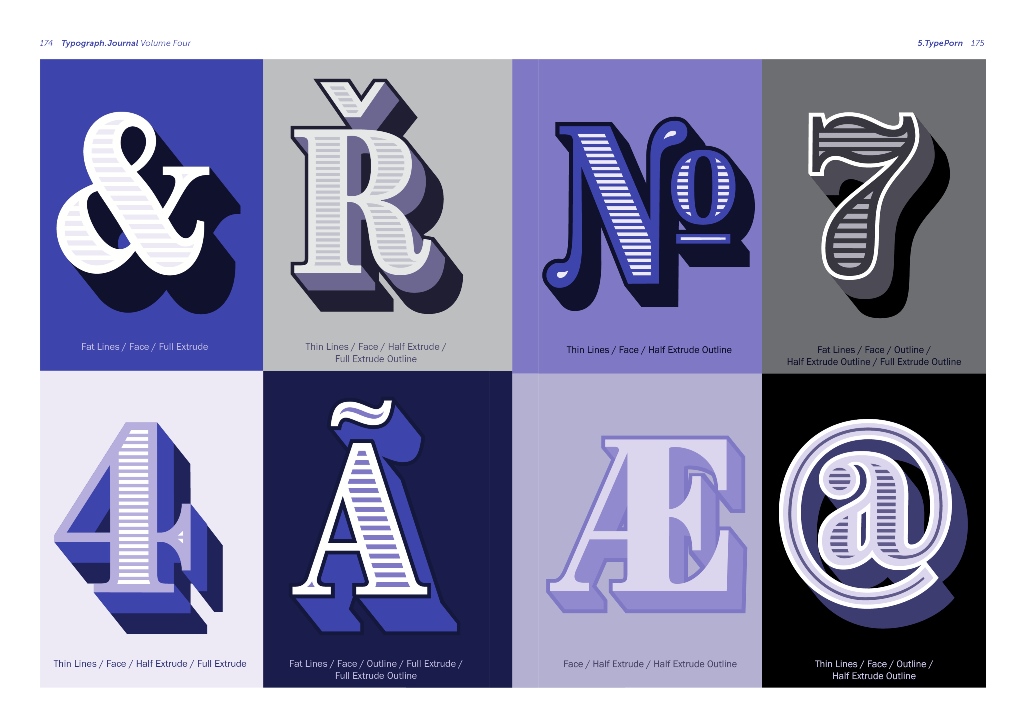 Typograph.Journal, un homenaje a la tipografía de Nicole Arnett Phillips