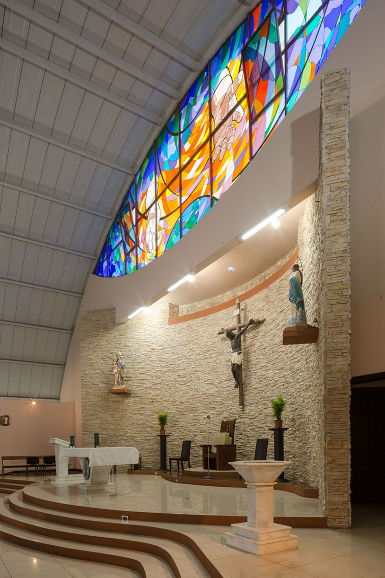 Vista del altar. Foto de Fernando Alda.