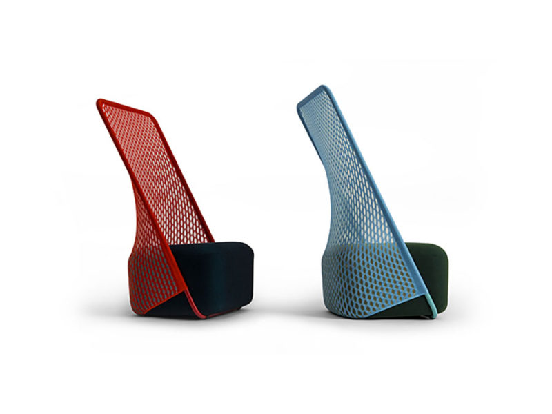 Cradle, impresión 3D. De Layer Design para Moroso