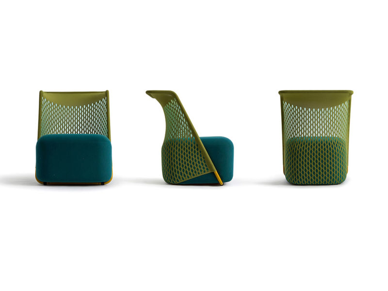 Cradle, impresión 3D. De Layer Design para Moroso