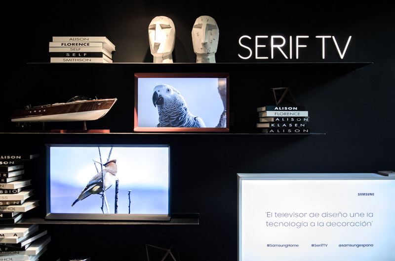SERIF TV, el televisor de diseño de Ronan & Erwan Bouroullec para Samsung, 2016