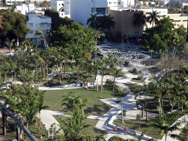 Miami Beach Soundscape, el jardín musical de West 8