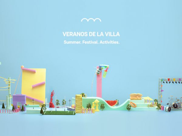 Veranos de la Villa, identidad gráfica y visual de Fragmento Universo