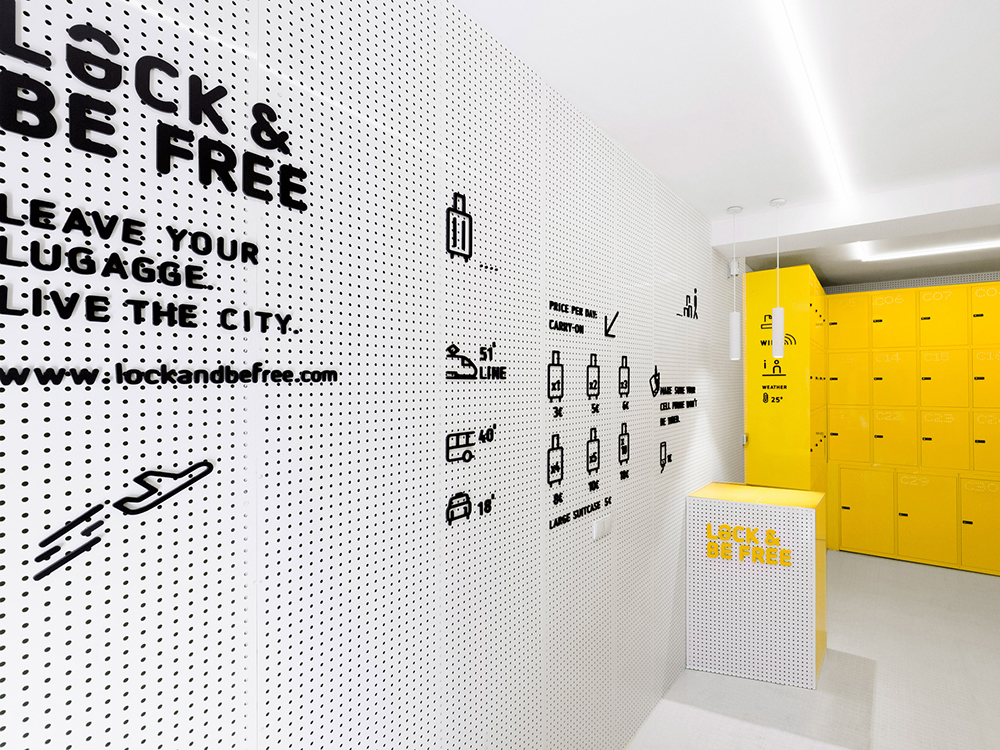 Branding, comunicación e interiorismo de Wanna One para Lock & Be Free
