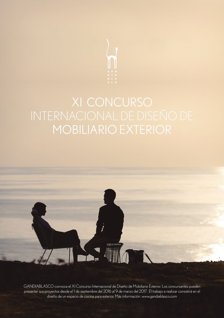 XI Concurso Internacional de Diseño de Mobiliario Exterior GandiaBlasco, 2016