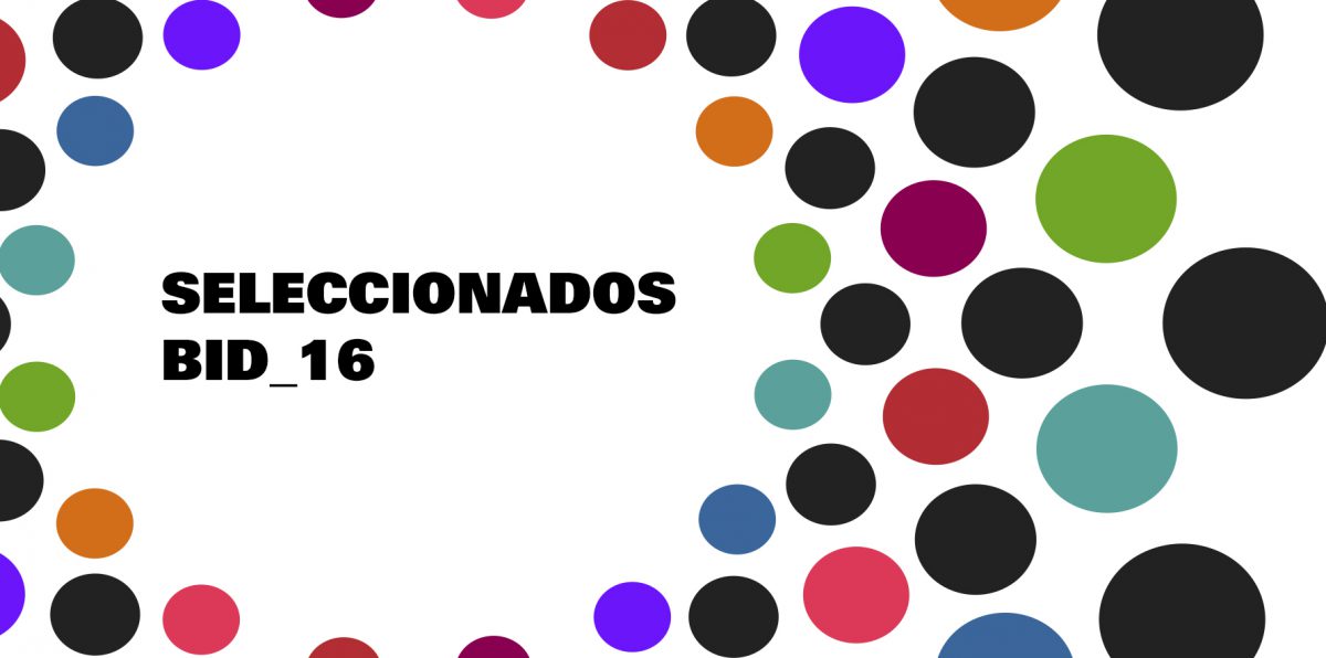Seleccionados, Premios BID 2016.