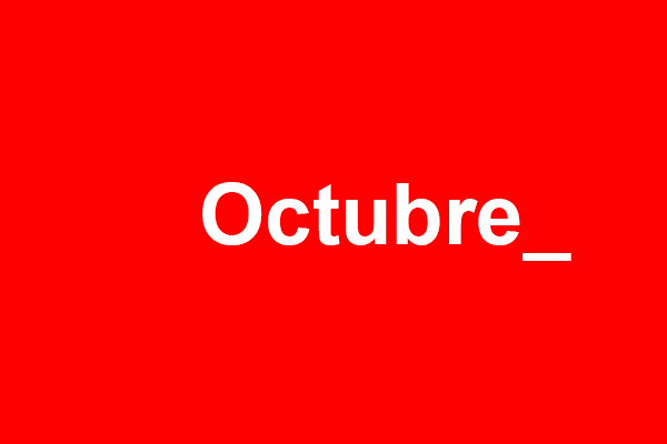 Agenda de octubre, el diseño acompaña a la arquitectura