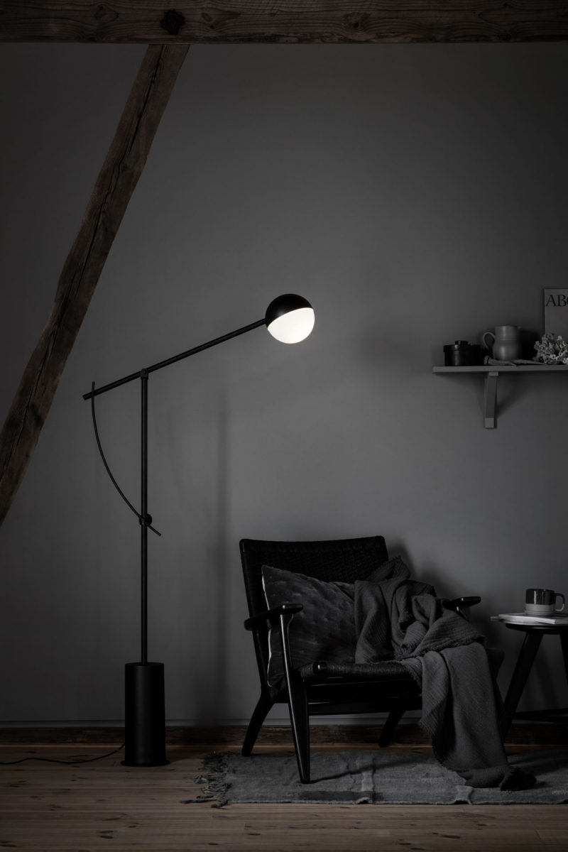 Lámpara Balancer, iluminación minimalista de Yuue