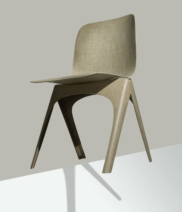 Flax Chair, Christien Meindertsma. Fotografía: Label/Breed
