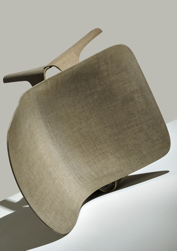 Flax Chair, Christien Meindertsma. Fotografía: Label/Breed